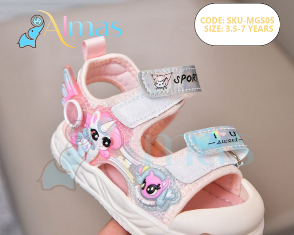 Unicorn Cartoon Baby Sandals – Soft & Trendy - Image 4