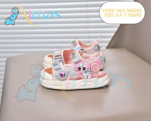 Unicorn Cartoon Baby Sandals – Soft & Trendy - Image 2