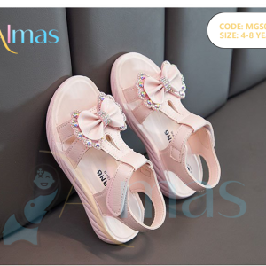 Pink Bow Baby Sandal – Stylish & Comfortable